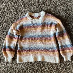 Madewell Baez Sweater Striped